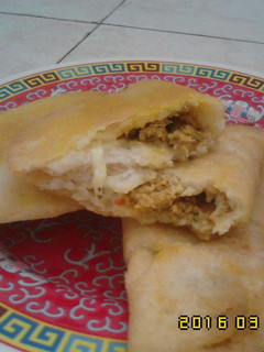Una foto de Empanadas de queso y lomo de cerdo magro sabor a oriente venezolano