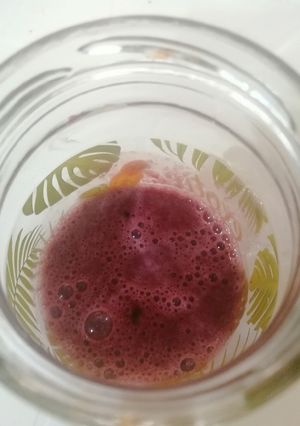 Φωτογραφία της συνταγής Smoothie με γάλα σόγιας 🍒🍓🍫