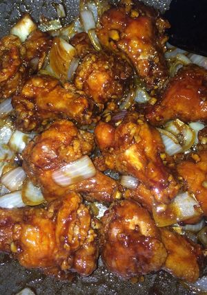 Foto resep Sweet spicy chicken (Dakgangjeong)/ayam ala korea dengan rasa nusantara😋
