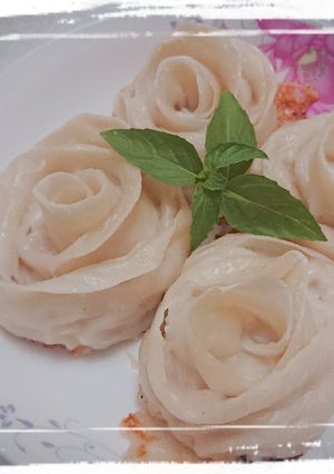 玫瑰鍋貼 的食譜成品照片