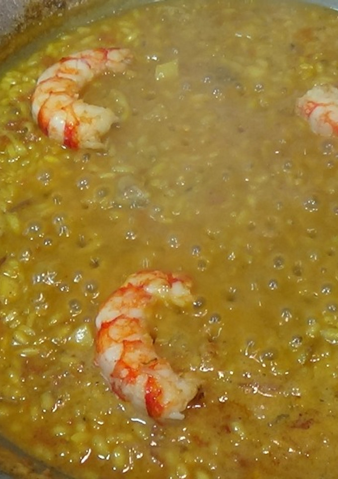 Una foto de Arroz senyoret