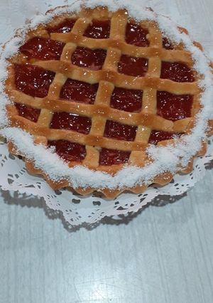 Una foto de Pastafrola de membrillo. Grace