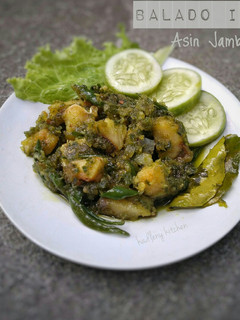 Foto resep Balado Ijo Asin Jambal