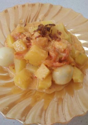 Foto resep Sambal goreng santan