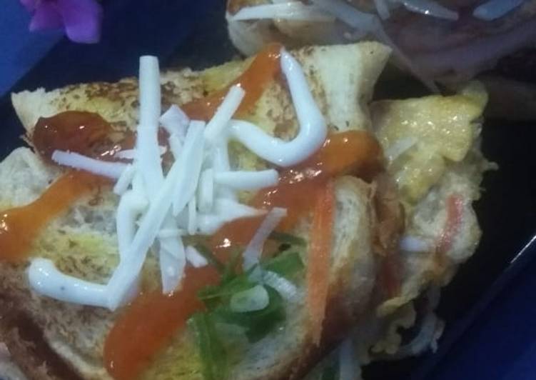 Cara Gampang Bikin Bolognaise Sandwich Jhon Enak dan Antiribet