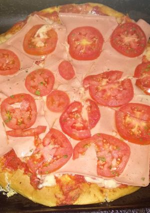 Una foto de Pizza napolitana
