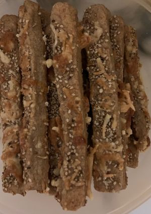 Szezammagos turorud recept fotója