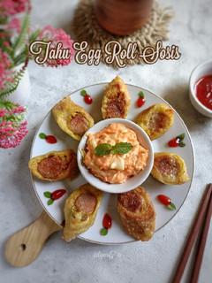Foto resep Tahu Egg Roll ala HokBen | isi Sosis