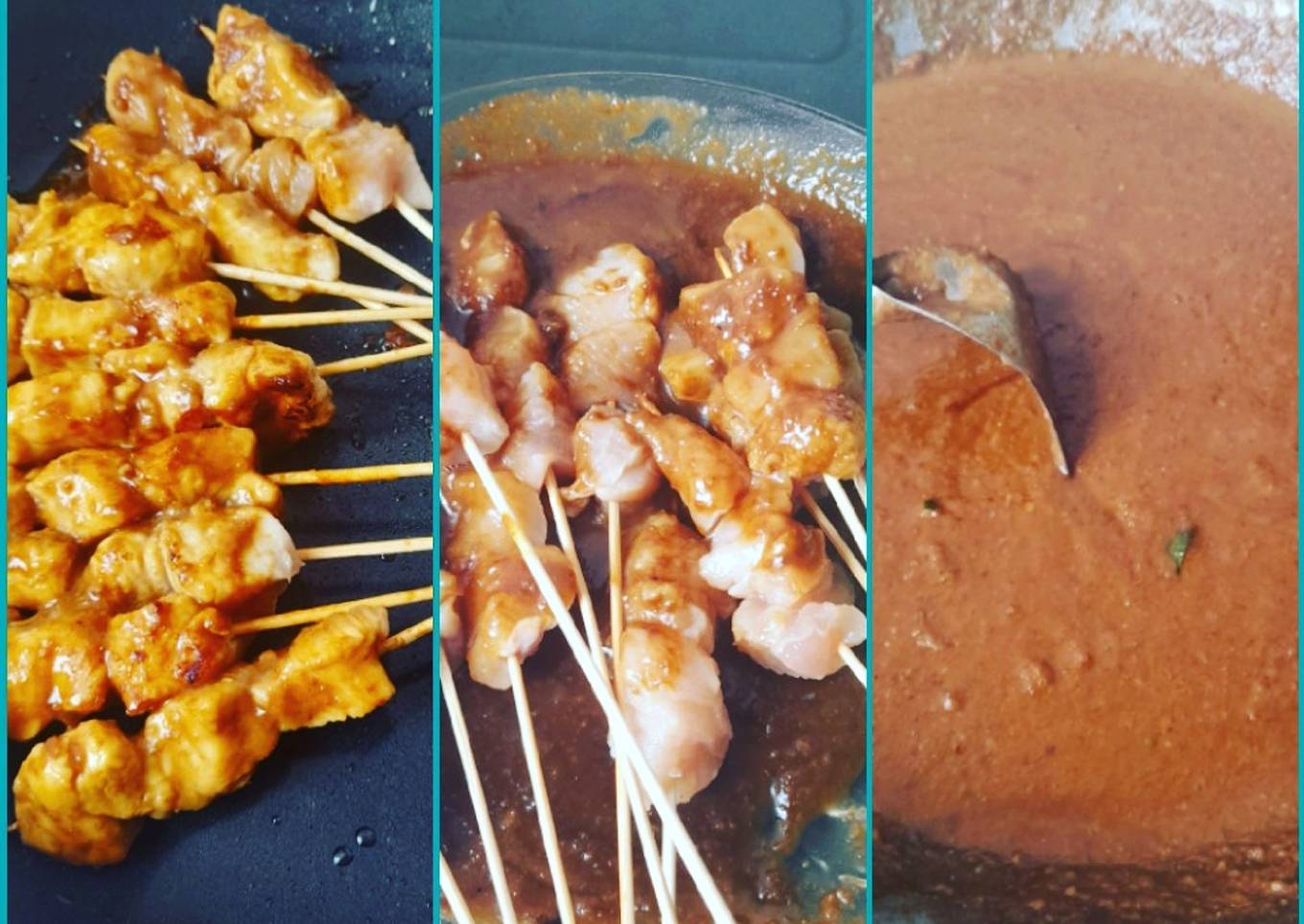 Sate Madura panggang Teflon