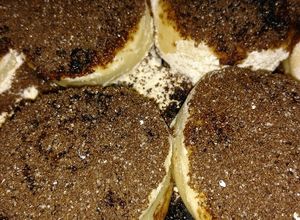 Una foto de Tortitas negras o Caras sucias