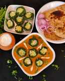 Sham savera kofta (tricolor curry)