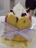 Charlotte lavanda y chocolate