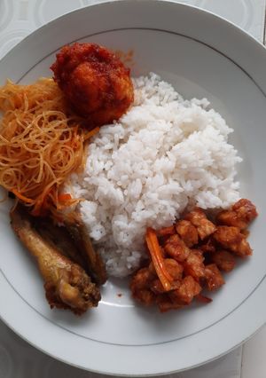 Foto resep Nasi uduk rice cooker