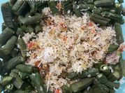 Gambar lawar kacang panjang ayam