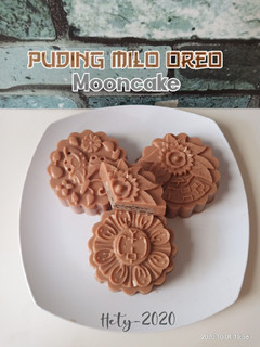Foto resep 🥮Puding Milo Oreo Mooncake 🥮