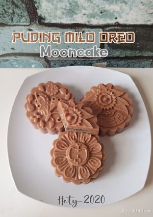 Foto resep 🥮Puding Milo Oreo Mooncake 🥮