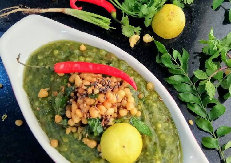 Steps to Make Super Quick Homemade Sago and Spinach Khichdi