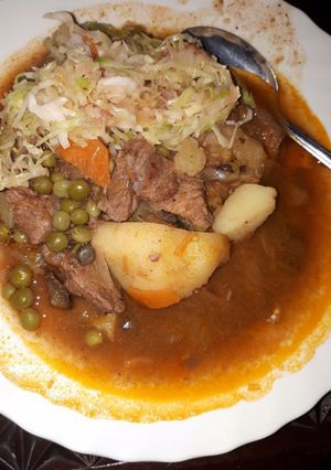 A picture of Peas stew.