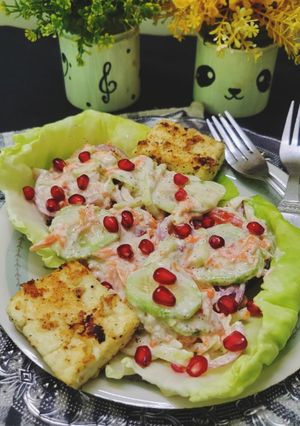 A picture of Grilled Paneer Summer Salad.