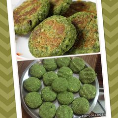 A picture of Hara bara healthy kabab.