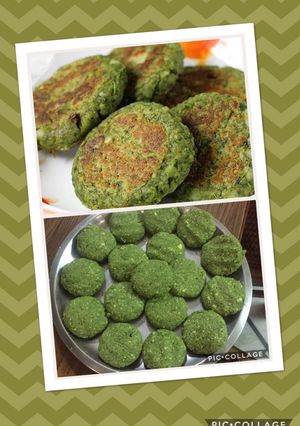 A picture of Hara bara healthy kabab.