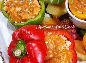 Gambar 👩‍🍳Macedonia: Polneti Piperki🇲🇰