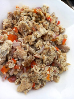 A picture of Sardine egg sauce.