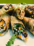 Vegetarian Mushroom Spring Rolls