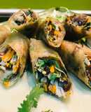 Vegetarian Mushroom Spring Rolls