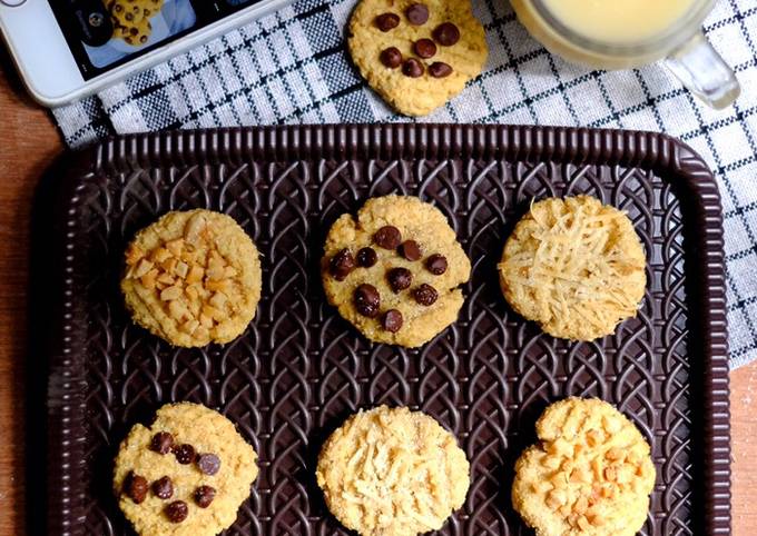 Milky Oat Cookies (Bahan Mudah)