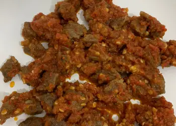 Fresh, Membuat Daging Balado Paling Enak