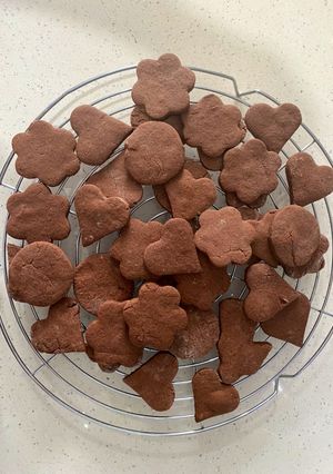 Una foto de Galletas de chocolate bitter