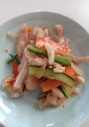 Hình của món Tai heo ngâm nước tương.