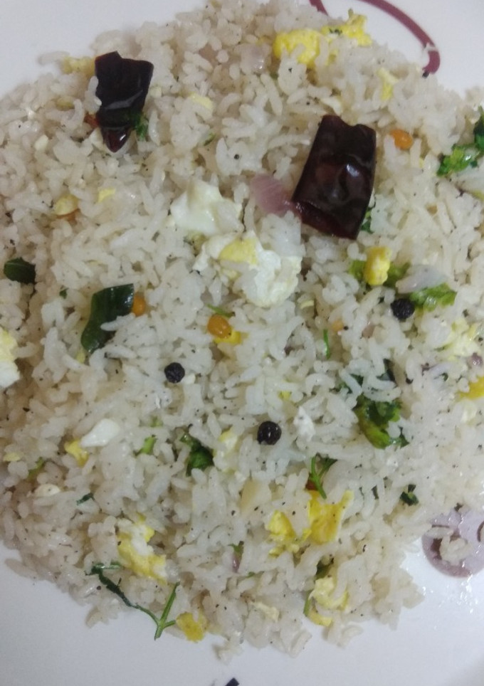 முட்டை மிளகு சாதம் (Muttai milagu saatham recipe in tamil) செய்முறை முக்கிய புகைப்படம்