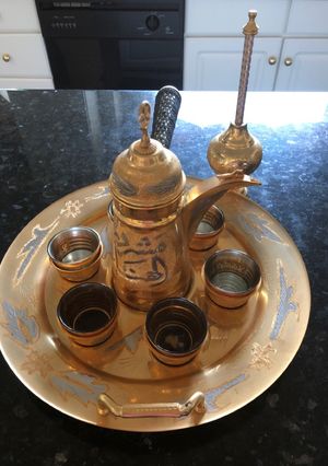 A picture of Jordanian espresso coffee.