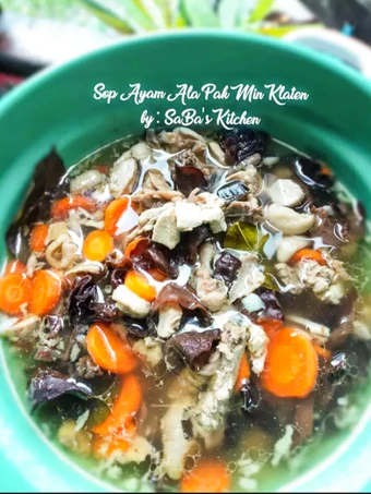 Cara Gampang Membuat Resep Sop Ayam ala Pak Min Klaten yang Enak Banget Anti Ribet, Uenak Banget