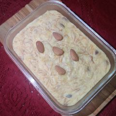 A picture of Vermicelli Custard Pudding.