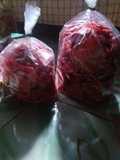 Kripik bawang buah naga