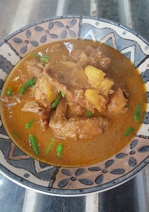 Foto resep Gulai ayam nanas