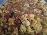 Tempe bumbu sarden
