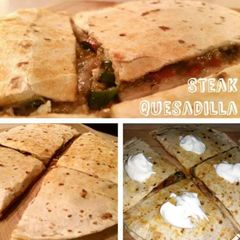A picture of Cheesy Meat Quesadilla.