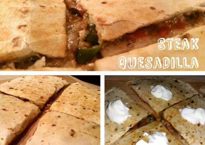 Cheesy Meat Quesadilla