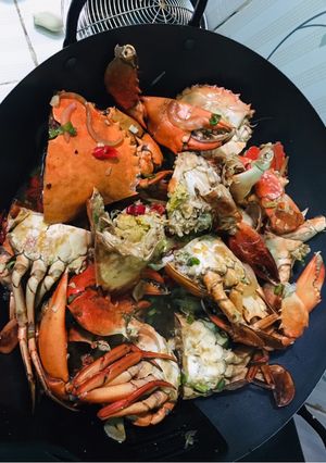 Foto resep Kepiting Telur Lada Hitam