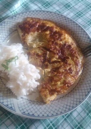 Una foto de Tortilla de zapallo italiano (-‿◦)
