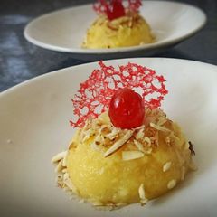 Bread Custard dessert A picture of Bread Custard dessert.