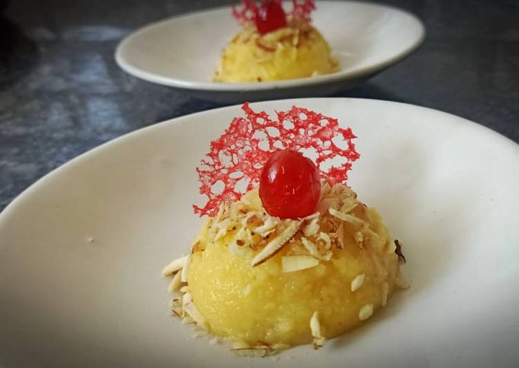 Bread Custard dessert