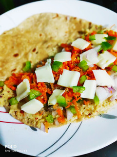 A picture of Chickpea Hummus Quesadilla.