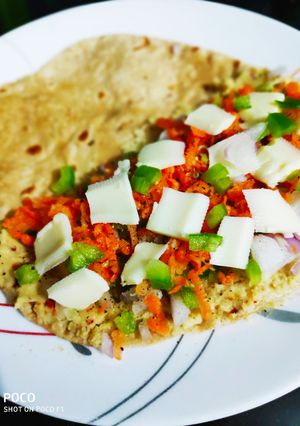 A picture of Chickpea Hummus Quesadilla.