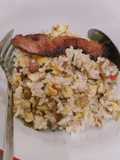 Nasi goreng bacon (non halal)