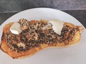 Une photo de champignon farci